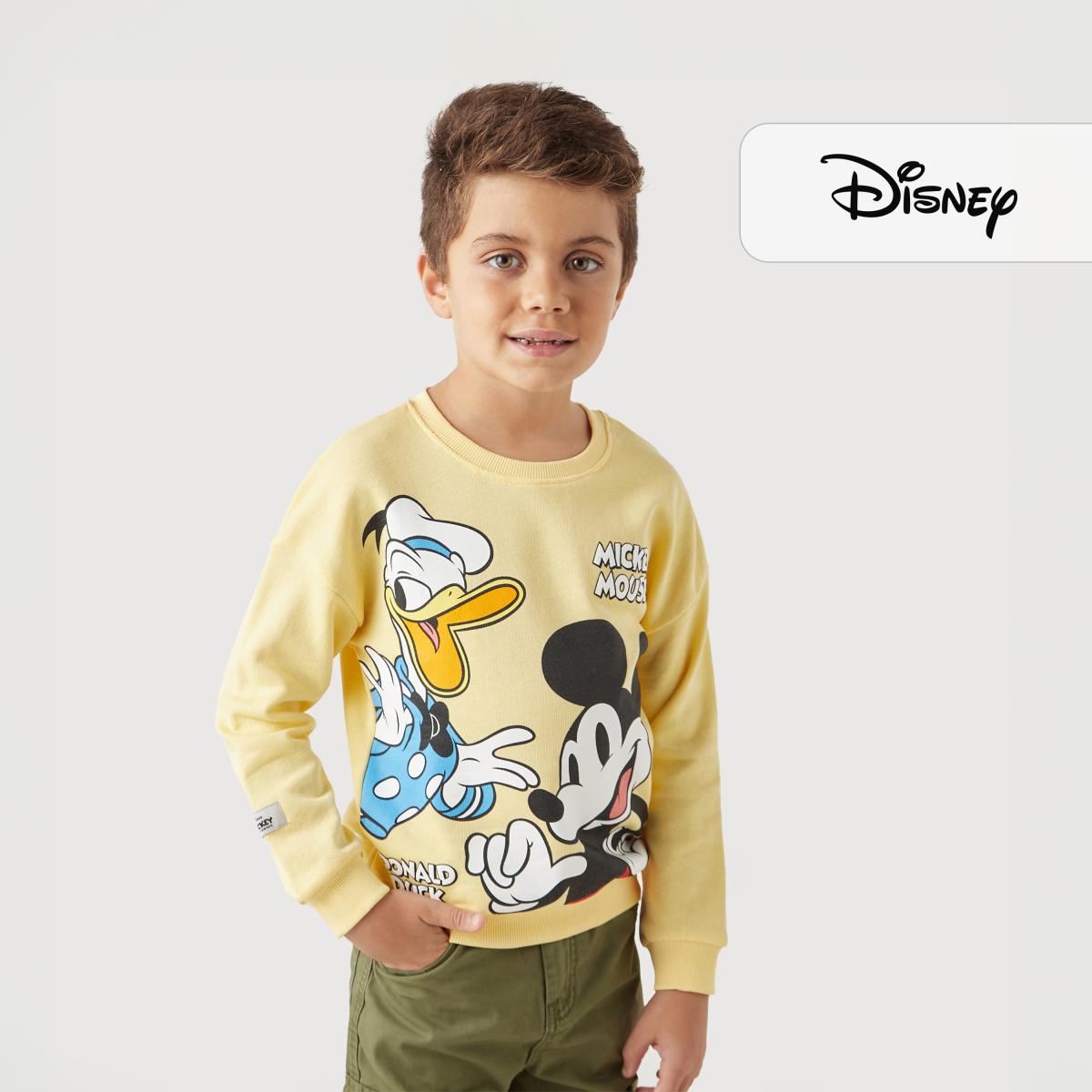 Disney Mickey Mouse and Donald Duck Print Sweatshirt | Babyshop