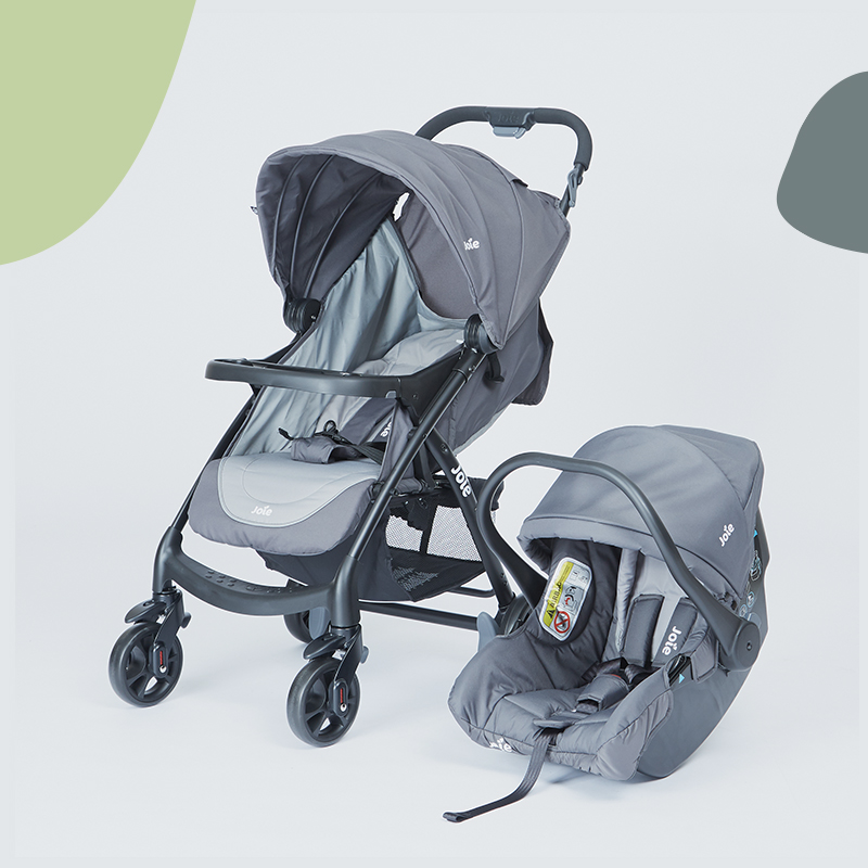 Joie Muze LX Travel Stroller with Canopy