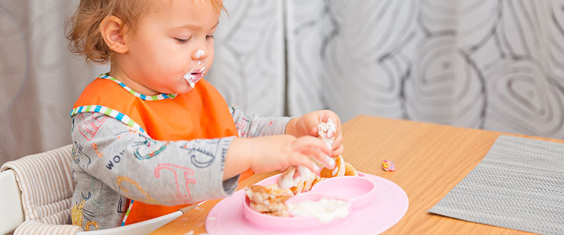 Weaning foods for baby